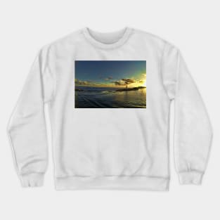 The entrance to Nassau Harbor. Crewneck Sweatshirt